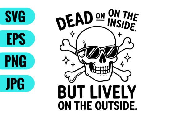 Dead on the Inside: A Bold Graphic for Local Business Branding