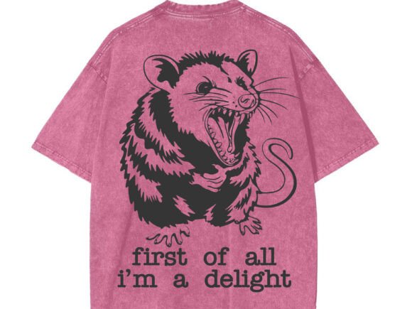First of All I m a Delight Shirt: A Graphic Design Asset for Crafts