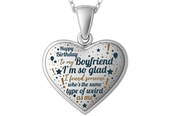 Funny Boyfriend Birthday Card Gift EPS – A Graphic Design Asset for Crafts