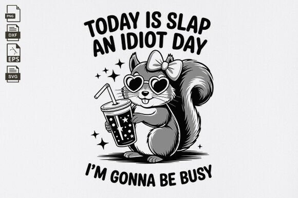 Today is Slap an Idiot Day Embroidery Design Review