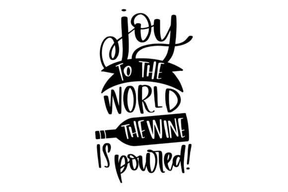 Wine Lover Christmas Graphics for Crafts and Digital Products