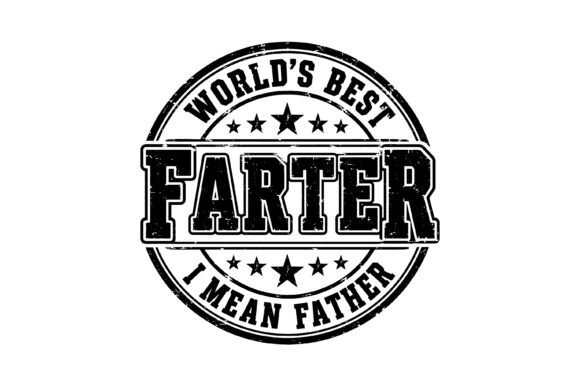 World Best Farter Badge Graphics for Crafts